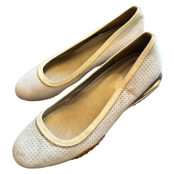 Cole Haan Nike Air Suede & Patent Leather Flats Size 9 - Picture 3 of 14